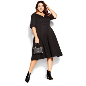 CITY CHIC CUTE GIRL ELBOW SLEEVE DRESS ❤️IN STORES❤️